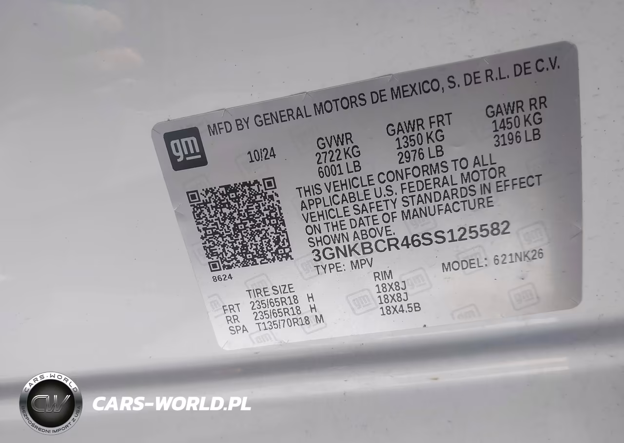 2025 Chevrolet Blazer Fwd 2Lt VIN:3GNKBCR46SS125582 - 9