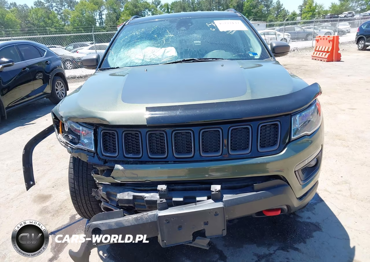 2021 Jeep Compass Trailhawk 4X4 VIN:3C4NJDDB7MT594293 - 12