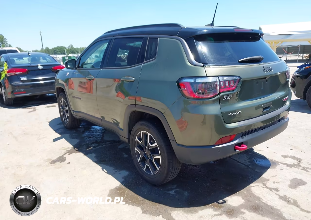 2021 Jeep Compass Trailhawk 4X4 VIN:3C4NJDDB7MT594293 - 3
