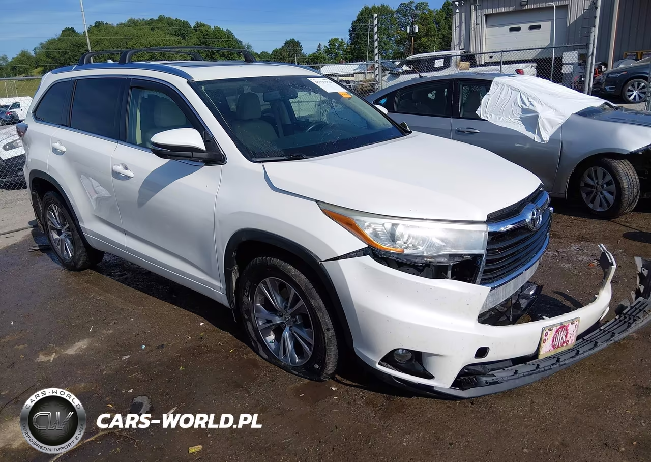 2015 Toyota Highlander Xle V6 – zdjęcie 1 z 20