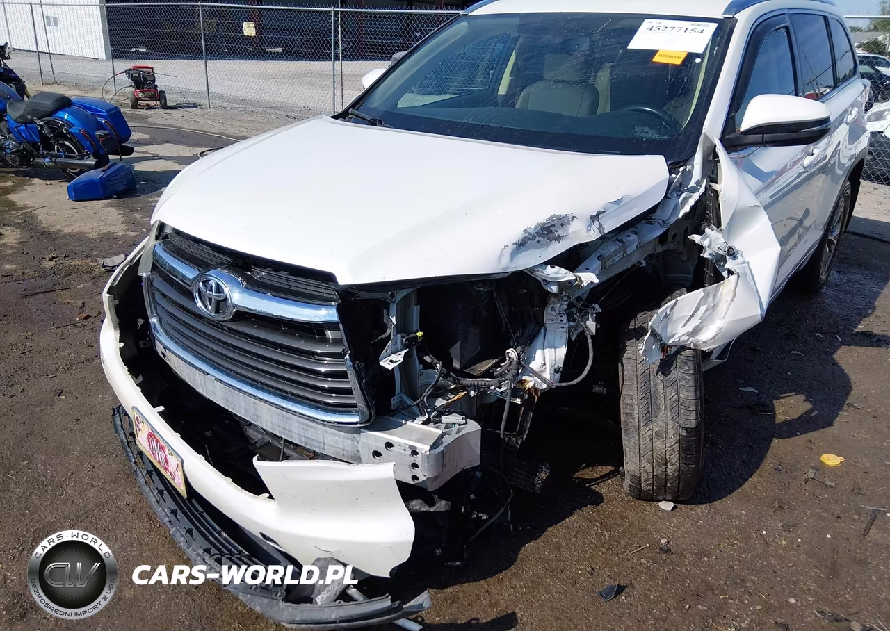2015 Toyota Highlander Xle V6 VIN:5TDJKRFH8FS207421 - 6