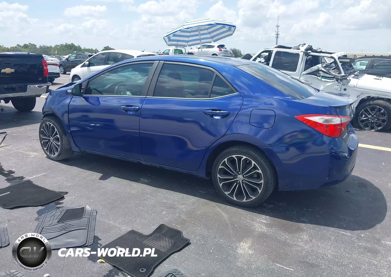 2014 Toyota Corolla S Plus VIN:2T1BURHEXEC165150 - 3