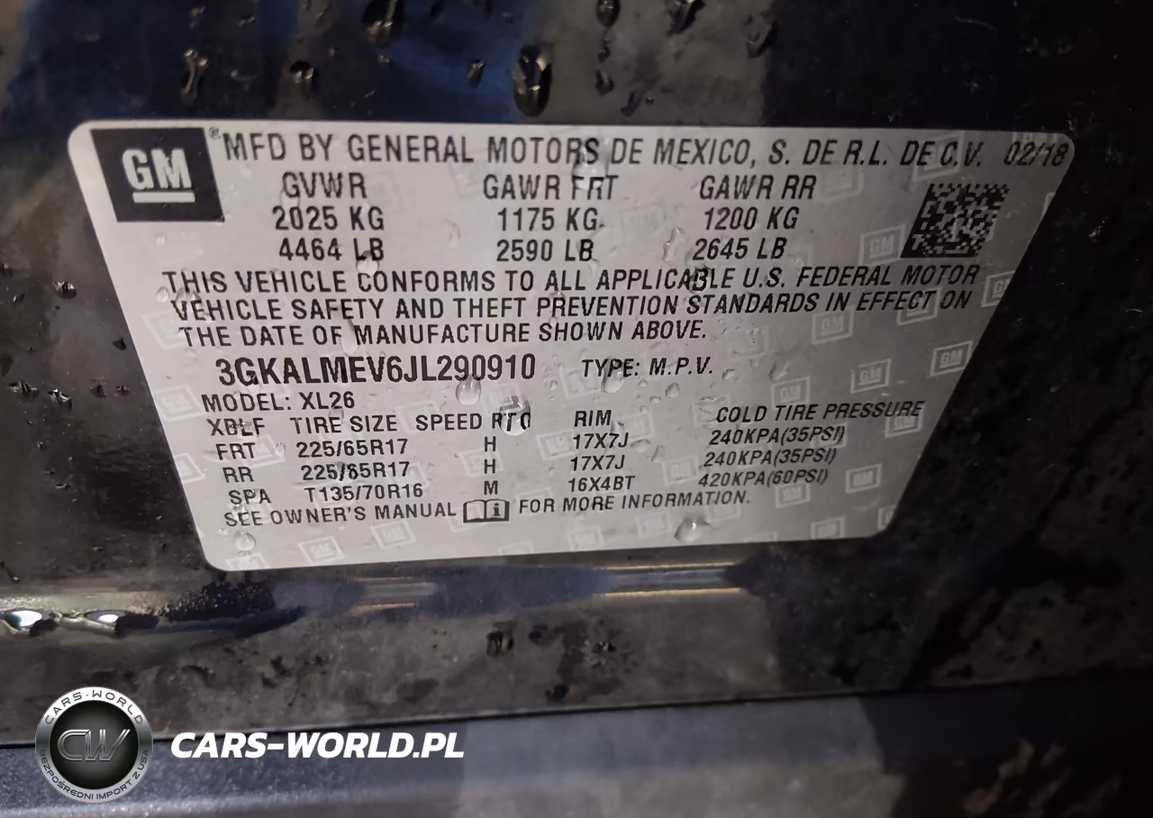 2018 GMC Terrain Sle VIN:3GKALMEV6JL290910 - 9