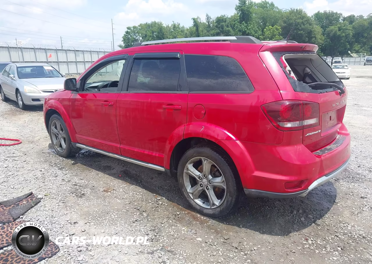 2017 Dodge Journey Crossroad Plus VIN:3C4PDCGG1HT594670 - 3
