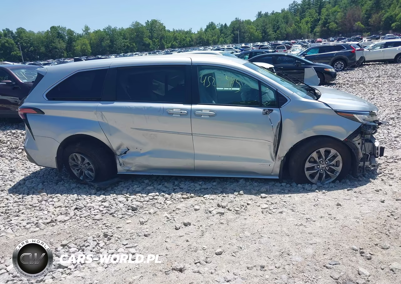 2021 Toyota Sienna Le VIN:5TDKRKECXMS012351 - 14