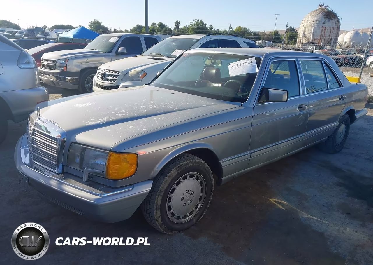 1987 Mercedes-Benz 420 Sel VIN:WDBCA35D9HA318744 - 2