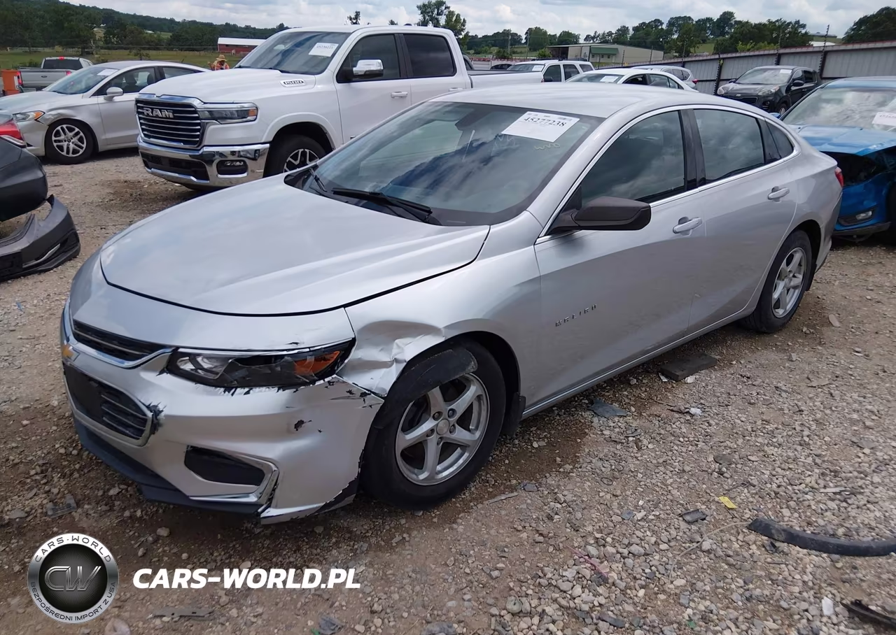 2017 Chevrolet Malibu Ls VIN:1G1ZB5ST2HF225379 - 2
