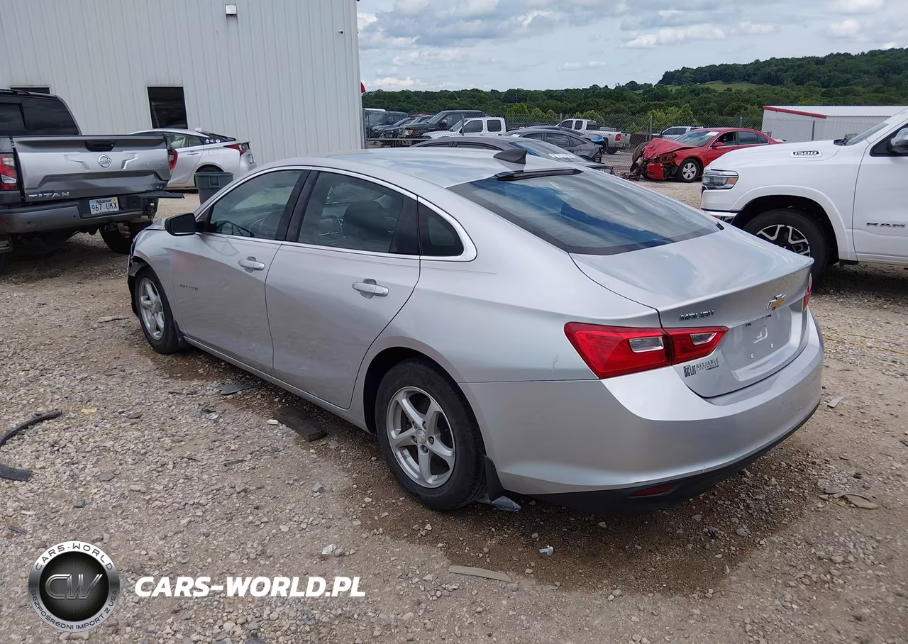 2017 Chevrolet Malibu Ls VIN:1G1ZB5ST2HF225379 - 3