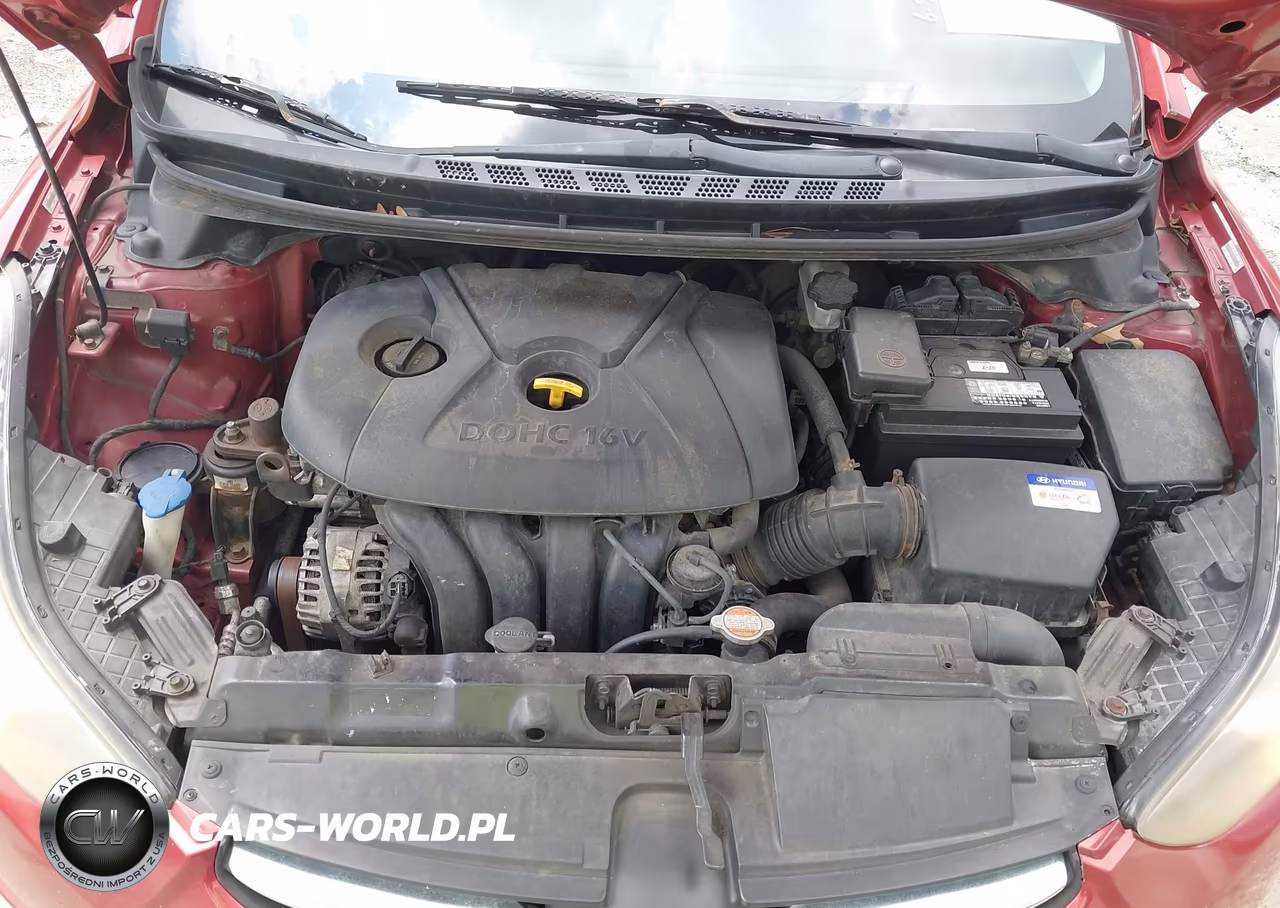 2011 Hyundai Elantra Limited (Ulsan Plant) VIN:KMHDH4AE6BU112482 - 10