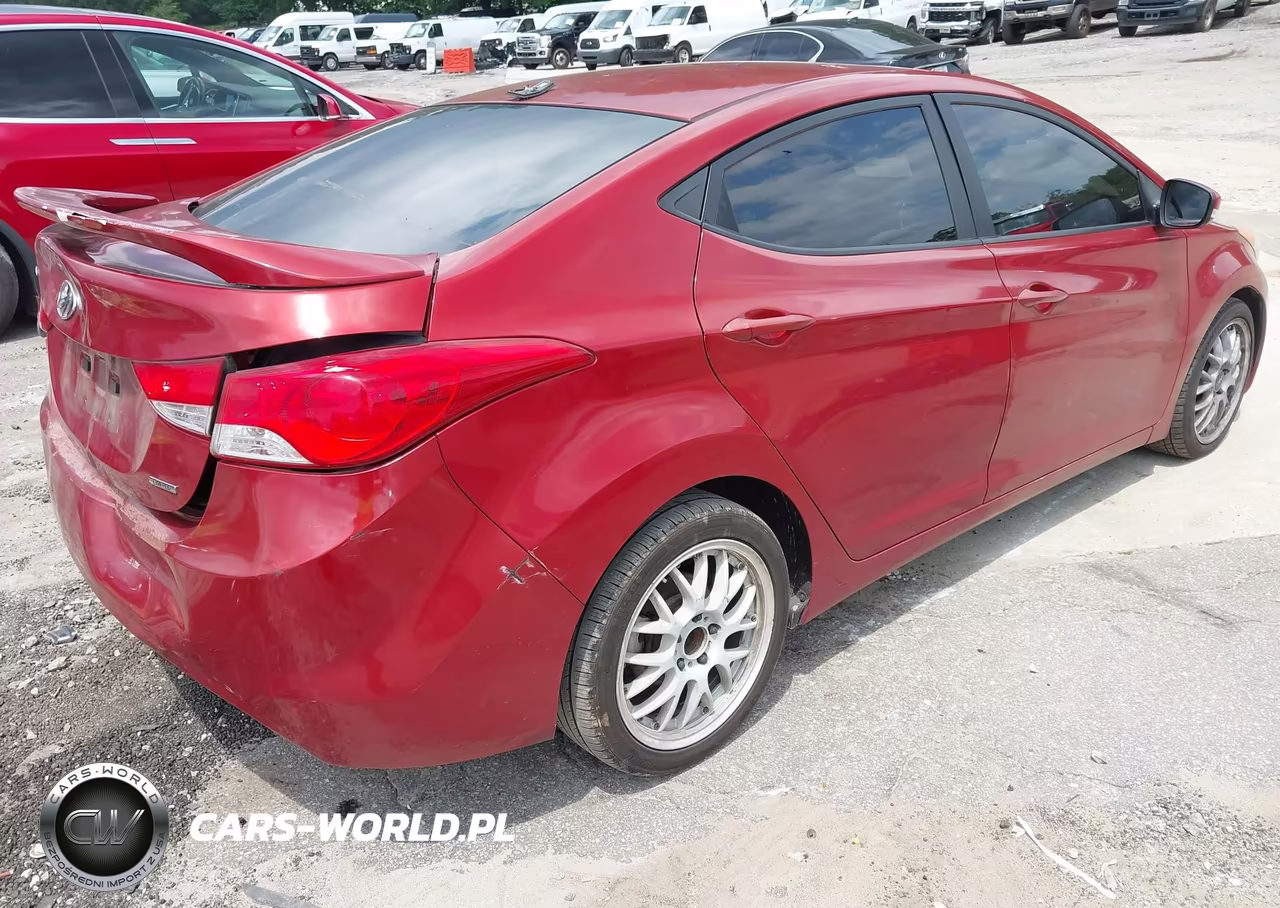 2011 Hyundai Elantra Limited (Ulsan Plant) VIN:KMHDH4AE6BU112482 - 4