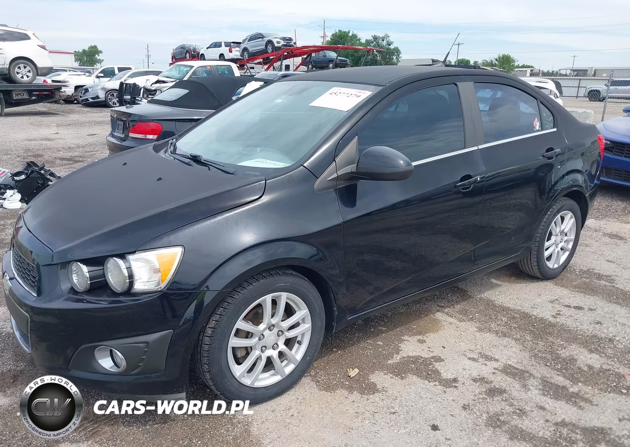 2012 Chevrolet Sonic 2Lt VIN:1G1JC5SH9C4212655 - 2
