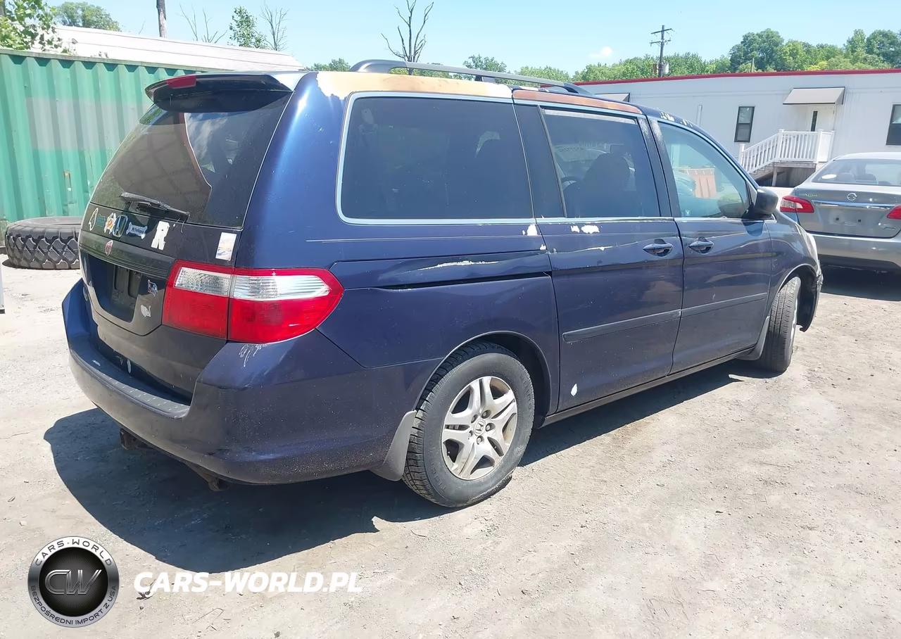 2006 Honda Odyssey Ex VIN:5FNRL38446B075897 - 4