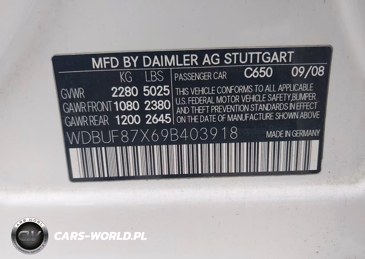 2009 Mercedes-Benz E 350 4Matic VIN:WDBUF87X69B403918 - 9