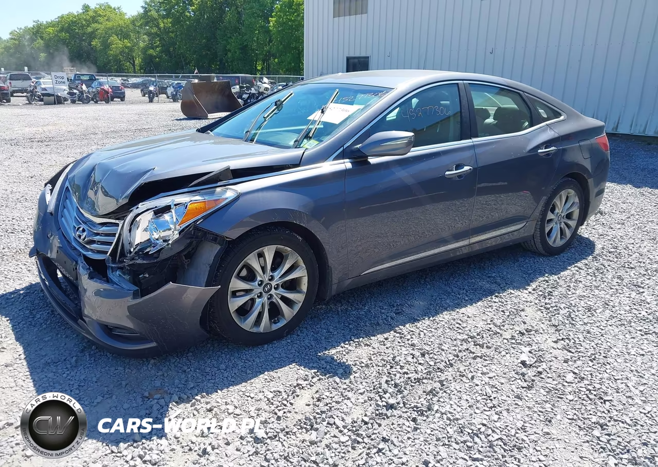 2013 Hyundai Azera VIN:KMHFG4JG2DA202813 - 2