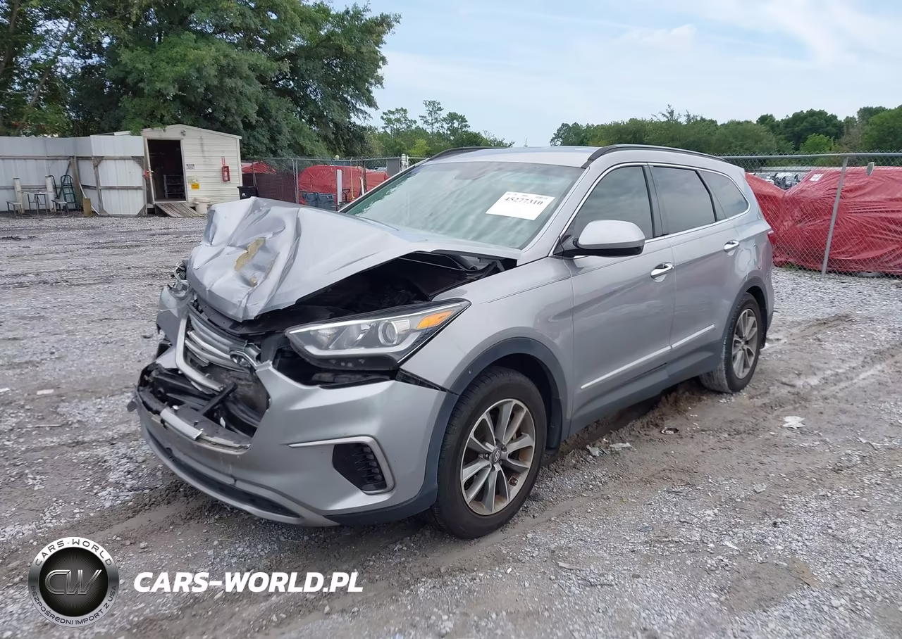 2017 Hyundai Santa Fe Se VIN:KM8SM4HF1HU200446 - 2
