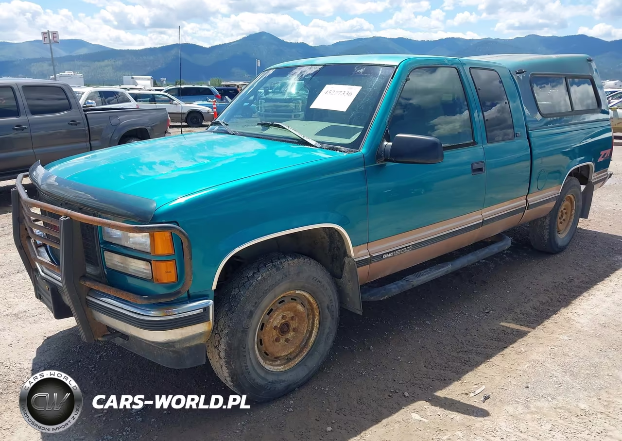 1996 GMC Sierra K1500 VIN:1GTEK19R2TE542599 - 2