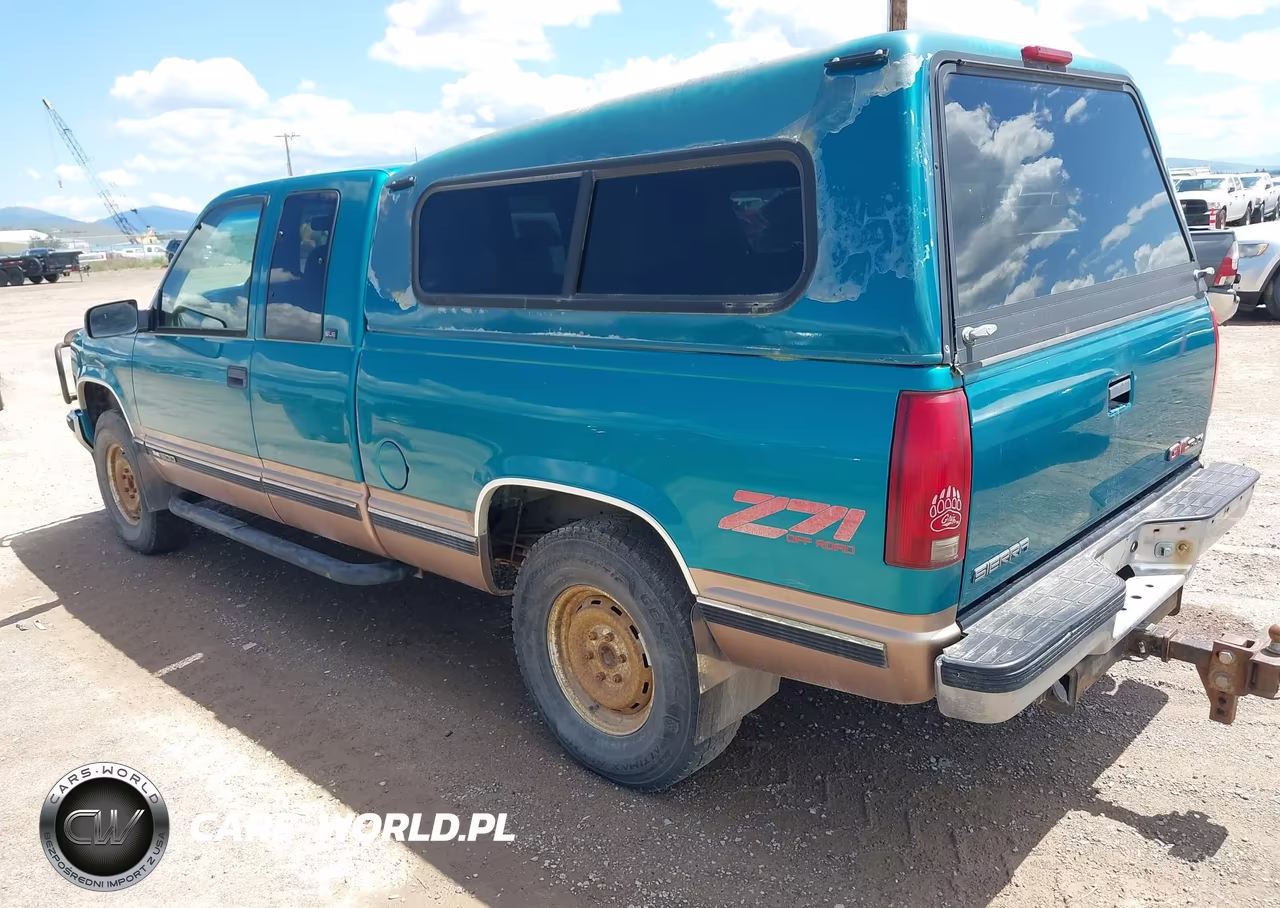 1996 GMC Sierra K1500 VIN:1GTEK19R2TE542599 - 3