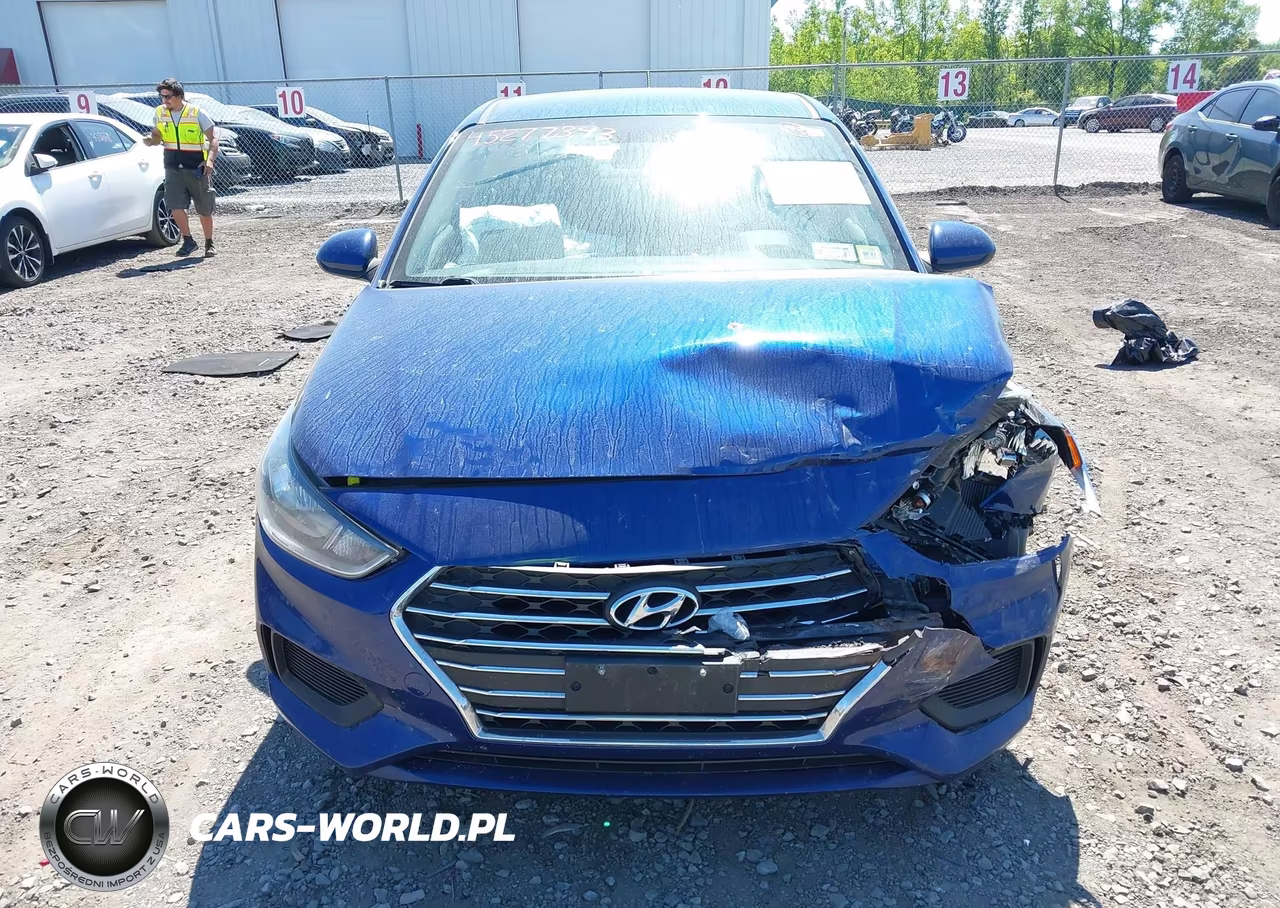 2020 Hyundai Accent Se VIN:3KPC24A6XLE094269 - 12