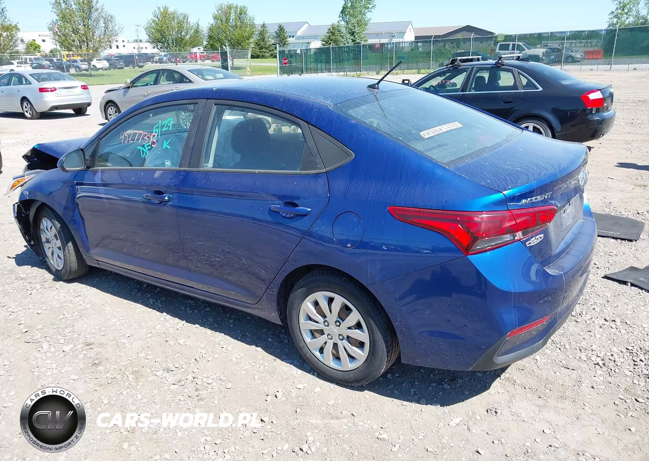 2020 Hyundai Accent Se VIN:3KPC24A6XLE094269 - 3