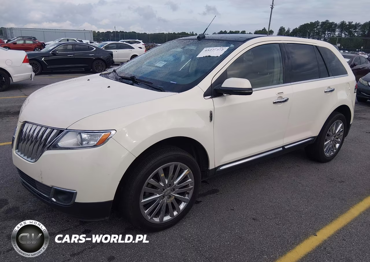 2012 Lincoln Mkx VIN:2LMDJ6JK4CBL11824 - 2