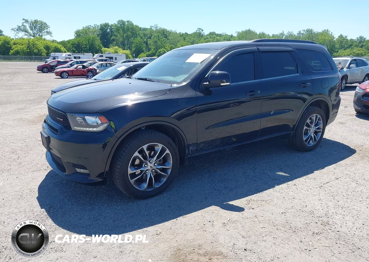 2020 Dodge Durango Gt Plus Awd VIN:1C4RDJDG8LC184437 - 2