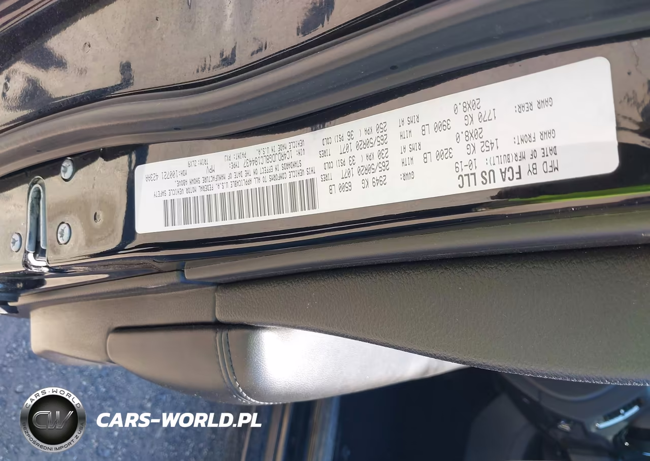 2020 Dodge Durango Gt Plus Awd VIN:1C4RDJDG8LC184437 - 9