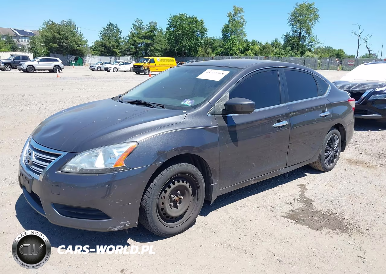 2013 Nissan Sentra Sv VIN:3N1AB7AP5DL730792 - 2