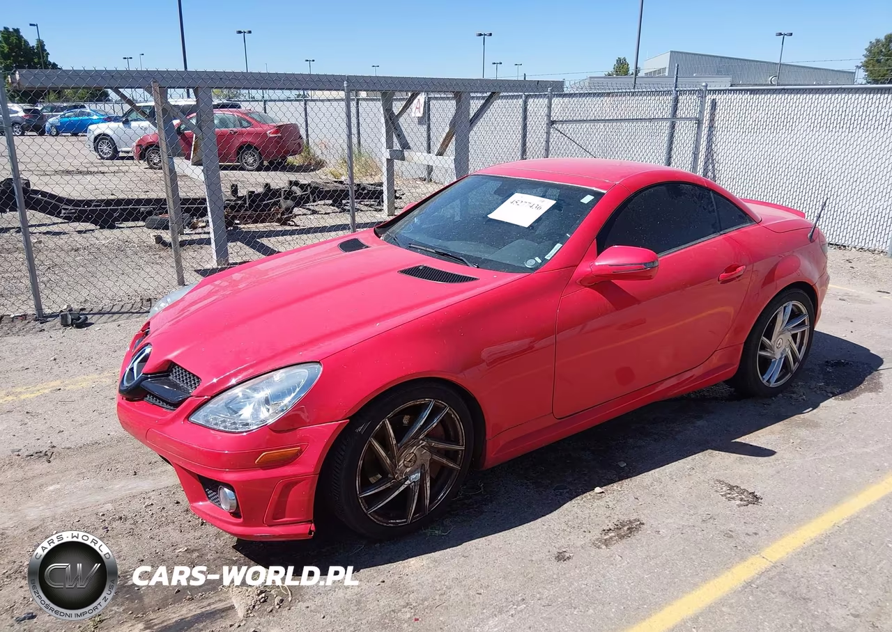 2011 Mercedes-Benz Slk 300 VIN:WDBWK5EA9BF240889 - 2