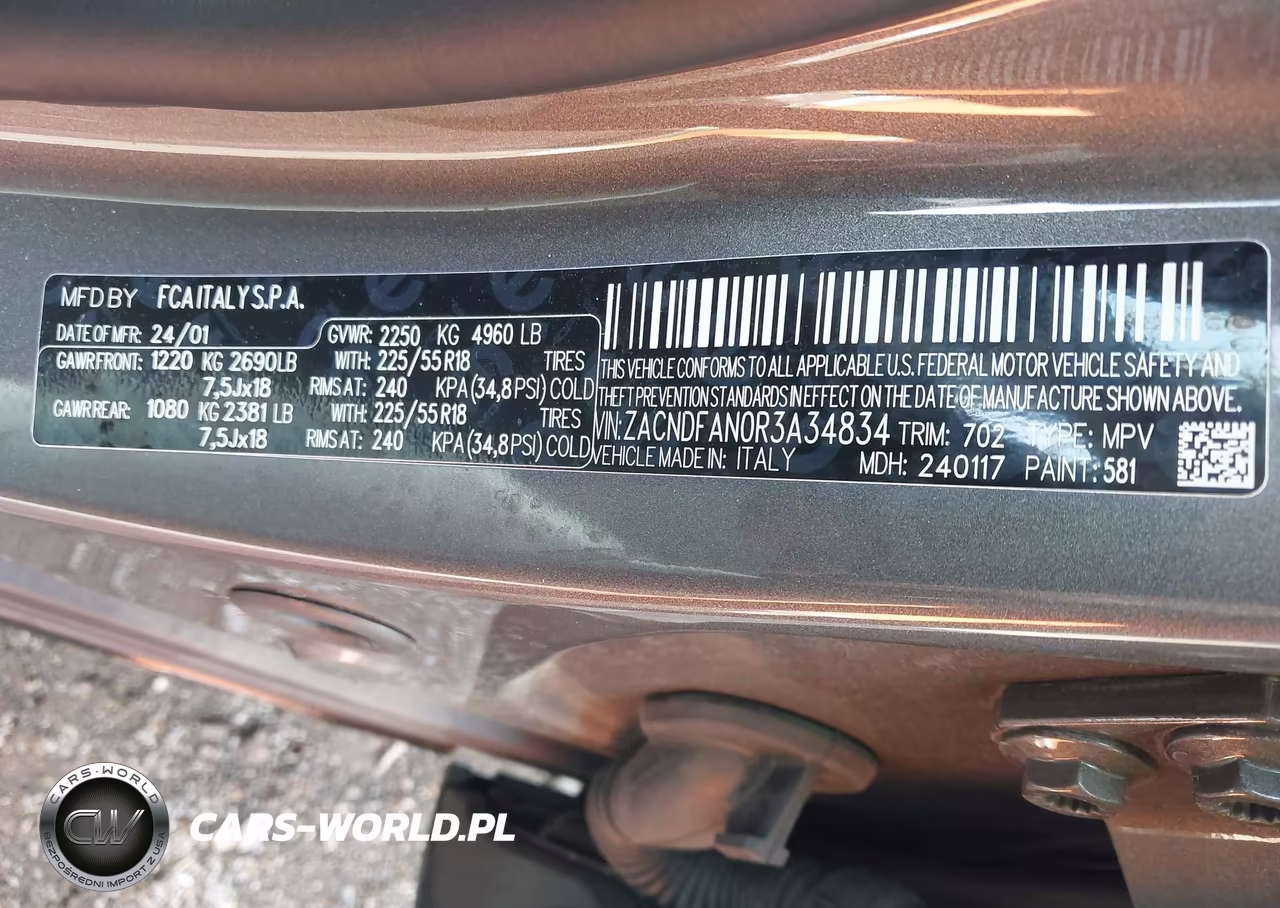 2024 Dodge Hornet Gt Awd VIN:ZACNDFAN0R3A34834 - 9