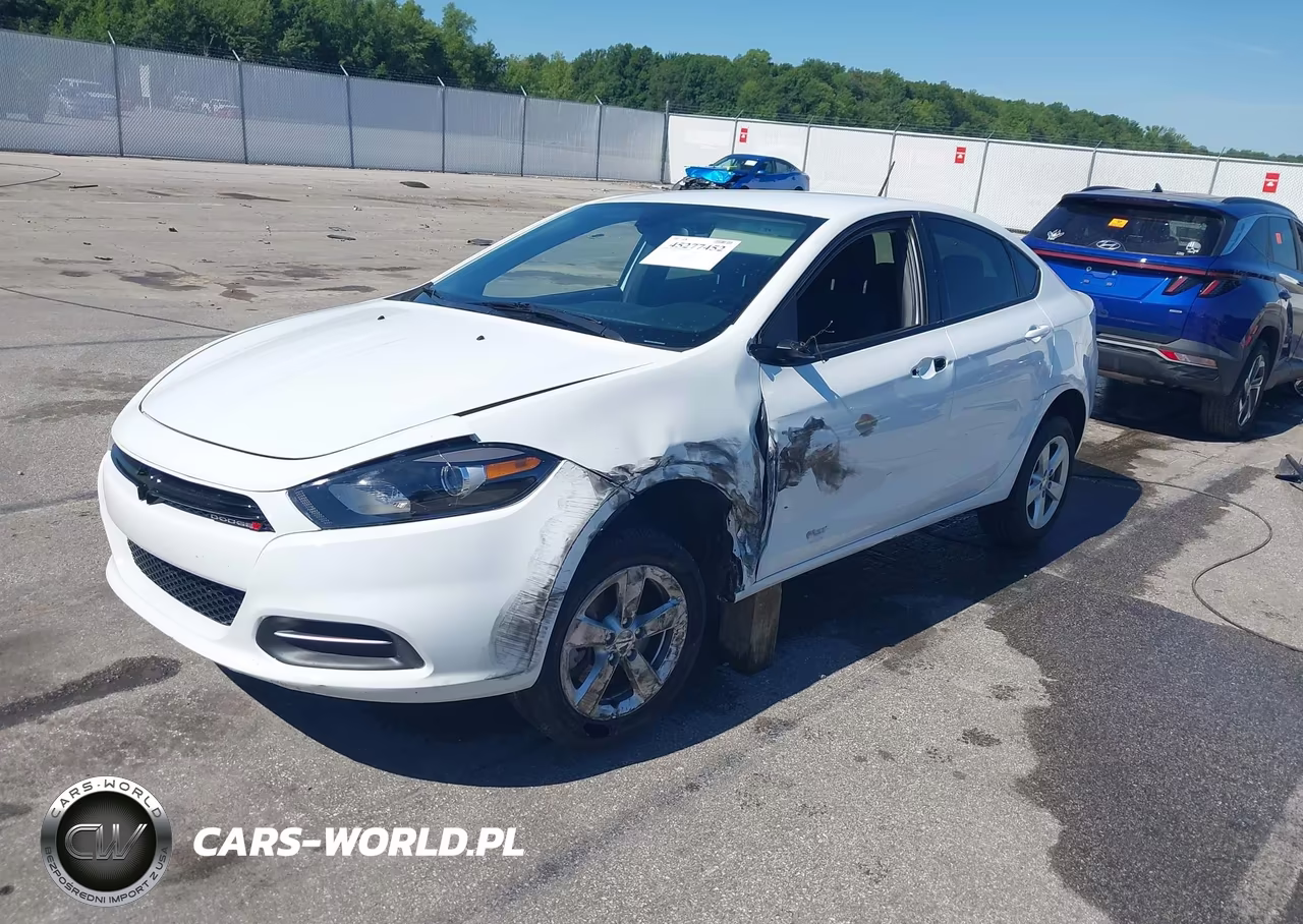 2015 Dodge Dart Sxt VIN:1C3CDFBB1FD123704 - 2