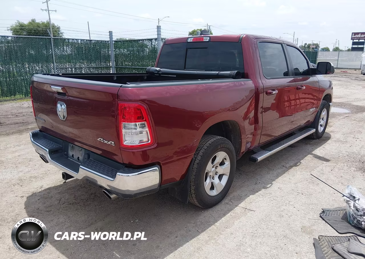 2019 Ram 1500 Big Horn-Lone Star 4X4 5'7 Box VIN:1C6SRFFT3KN561485 - 4