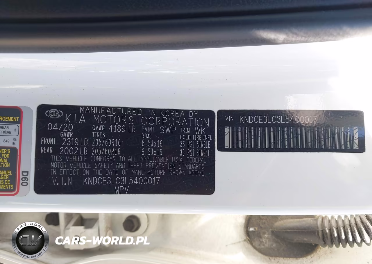 2020 Kia Niro Ex Premium VIN:KNDCE3LC3L5400017 - 9