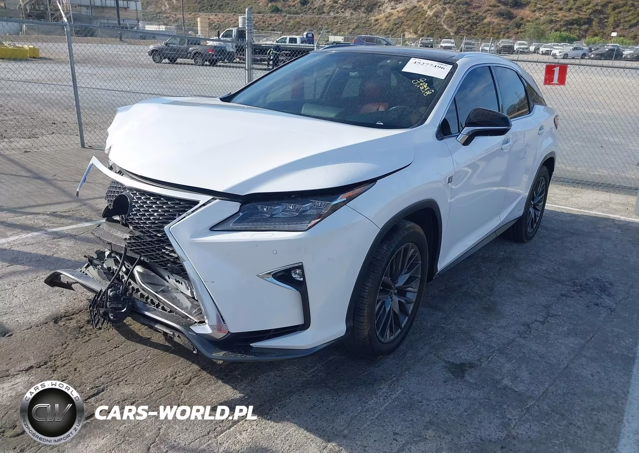 2019 Lexus Rx 450H F Sport VIN:2T2BGMCA8KC040167 - 2