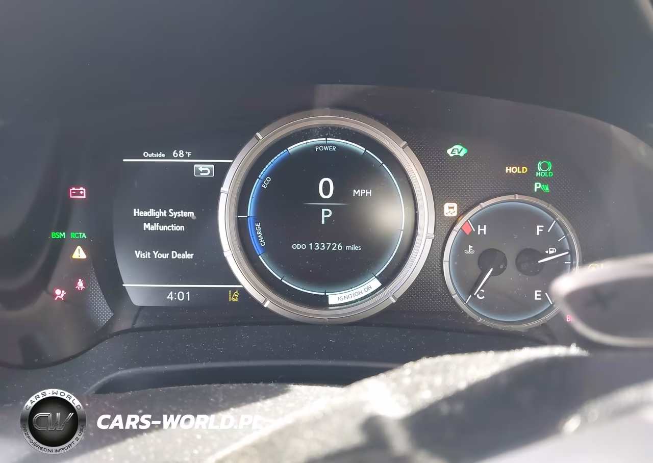 2019 Lexus Rx 450H F Sport VIN:2T2BGMCA8KC040167 - 7