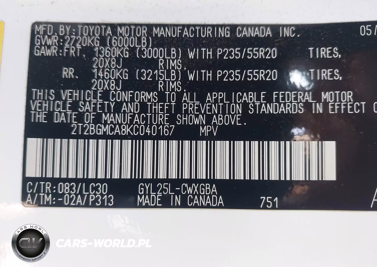 2019 Lexus Rx 450H F Sport VIN:2T2BGMCA8KC040167 - 9