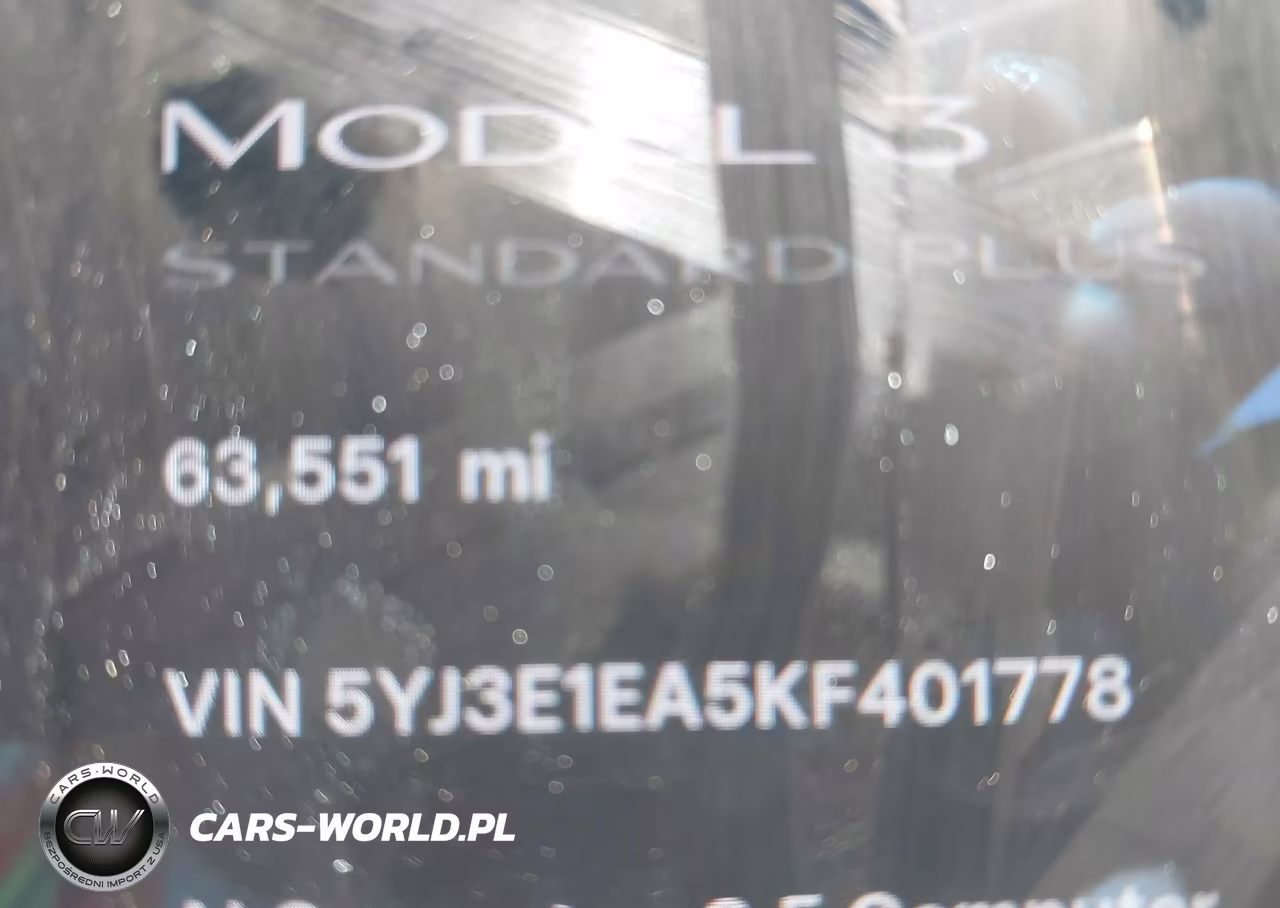 2019 Tesla Model 3 Long Range-Mid Range-Standard Range-Standard Range Plus VIN:5YJ3E1EA5KF401778 - 13