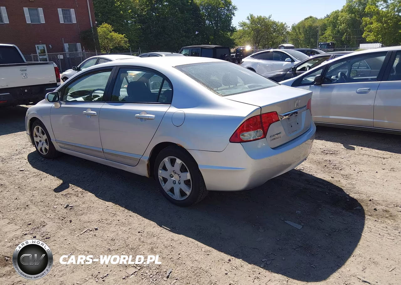 2010 Honda Civic Lx VIN:2HGFA1F53AH318239 - 3