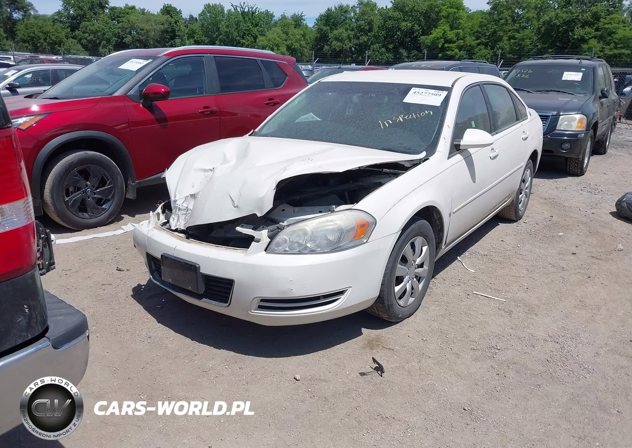2008 Chevrolet Impala Ls VIN:2G1WB58K481363384 - 2