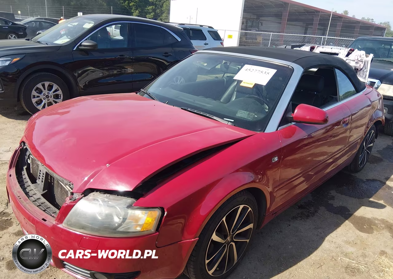 2005 Audi A4 1.8T VIN:WAUAC48H95K008622 - 2