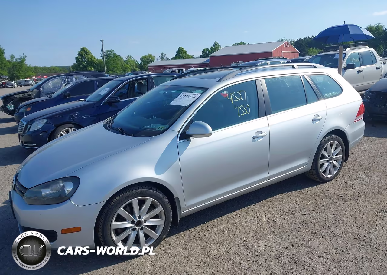 2012 Volkswagen Jetta Sportwagen 2.0L Tdi VIN:3VWPL7AJ8CM666625 - 2