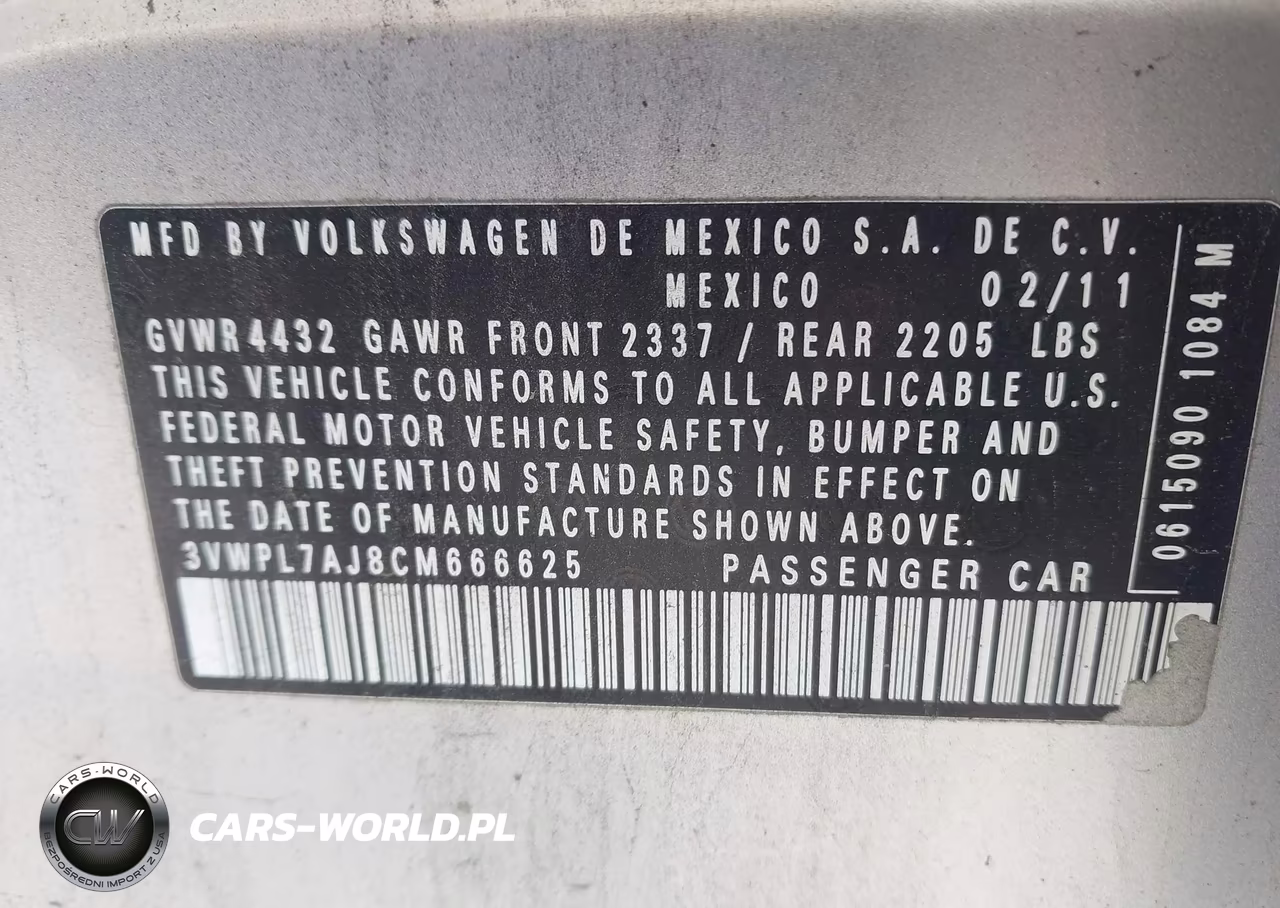 2012 Volkswagen Jetta Sportwagen 2.0L Tdi VIN:3VWPL7AJ8CM666625 - 9