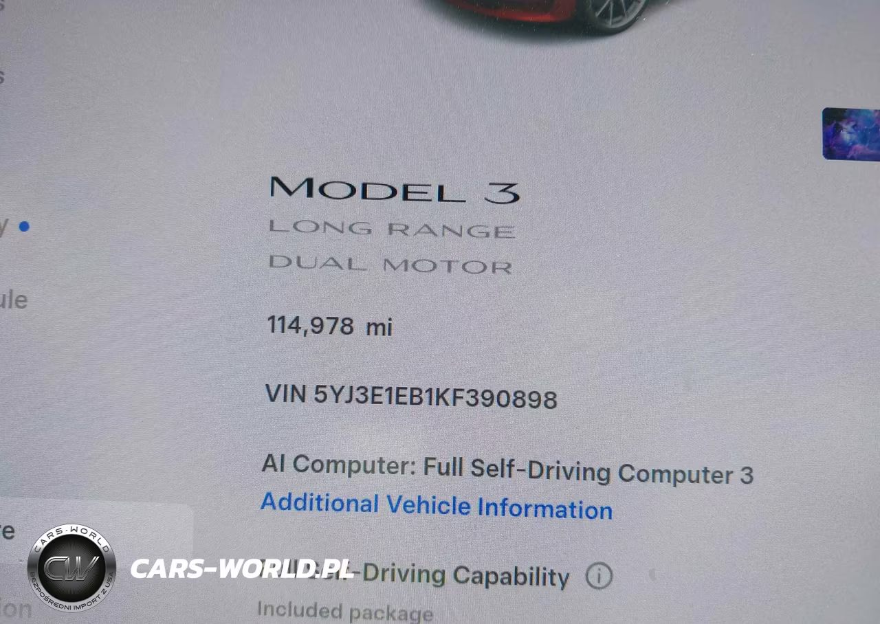 2019 Tesla Model 3 Long Range-Performance VIN:5YJ3E1EB1KF390898 - 14