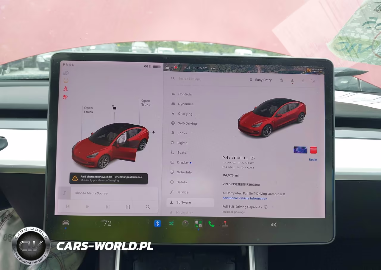 2019 Tesla Model 3 Long Range-Performance VIN:5YJ3E1EB1KF390898 - 7