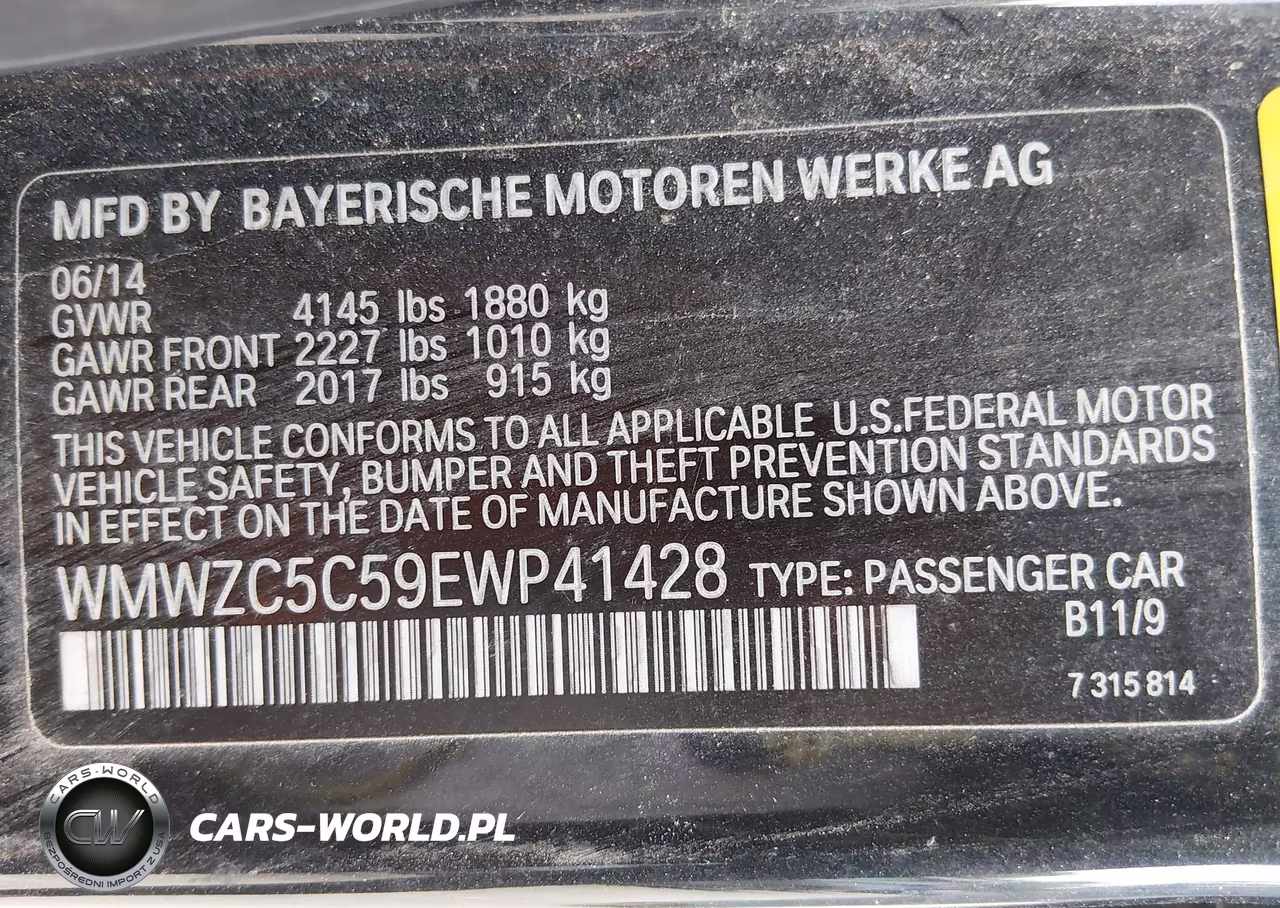 2014 Mini Countryman Cooper S VIN:WMWZC5C59EWP41428 - 9