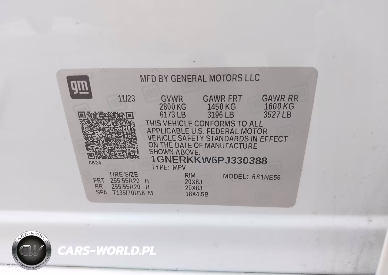 2023 Chevrolet Traverse Fwd Premier VIN:1GNERKKW6PJ330388 - 9