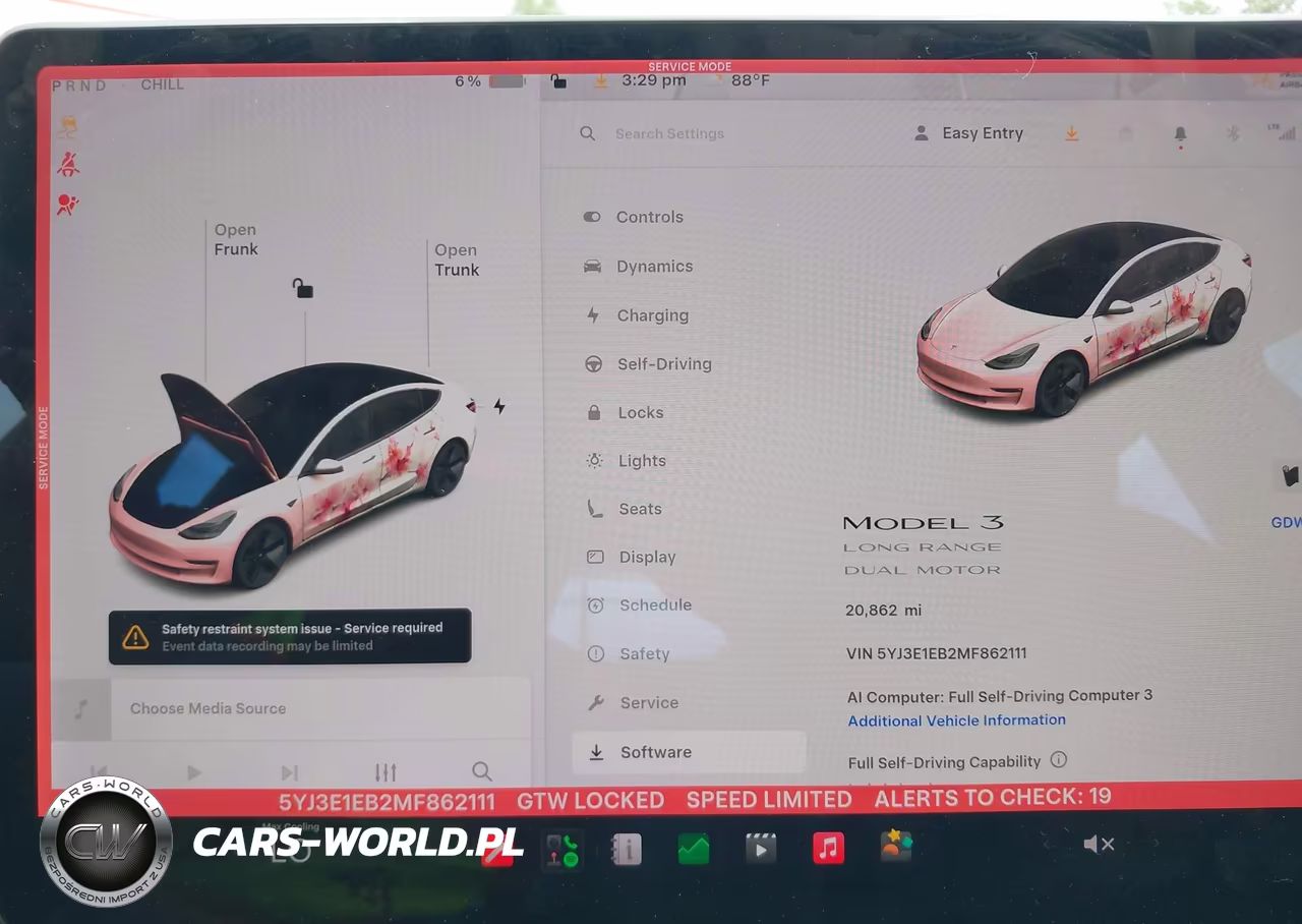 2021 Tesla Model 3 Long Range VIN:5YJ3E1EB2MF862111 - 7