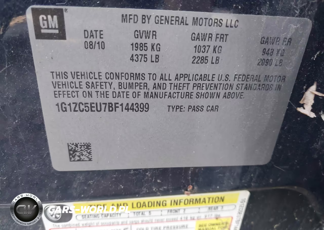 2011 Chevrolet Malibu 1Lt VIN:1G1ZC5EU7BF144399 - 9