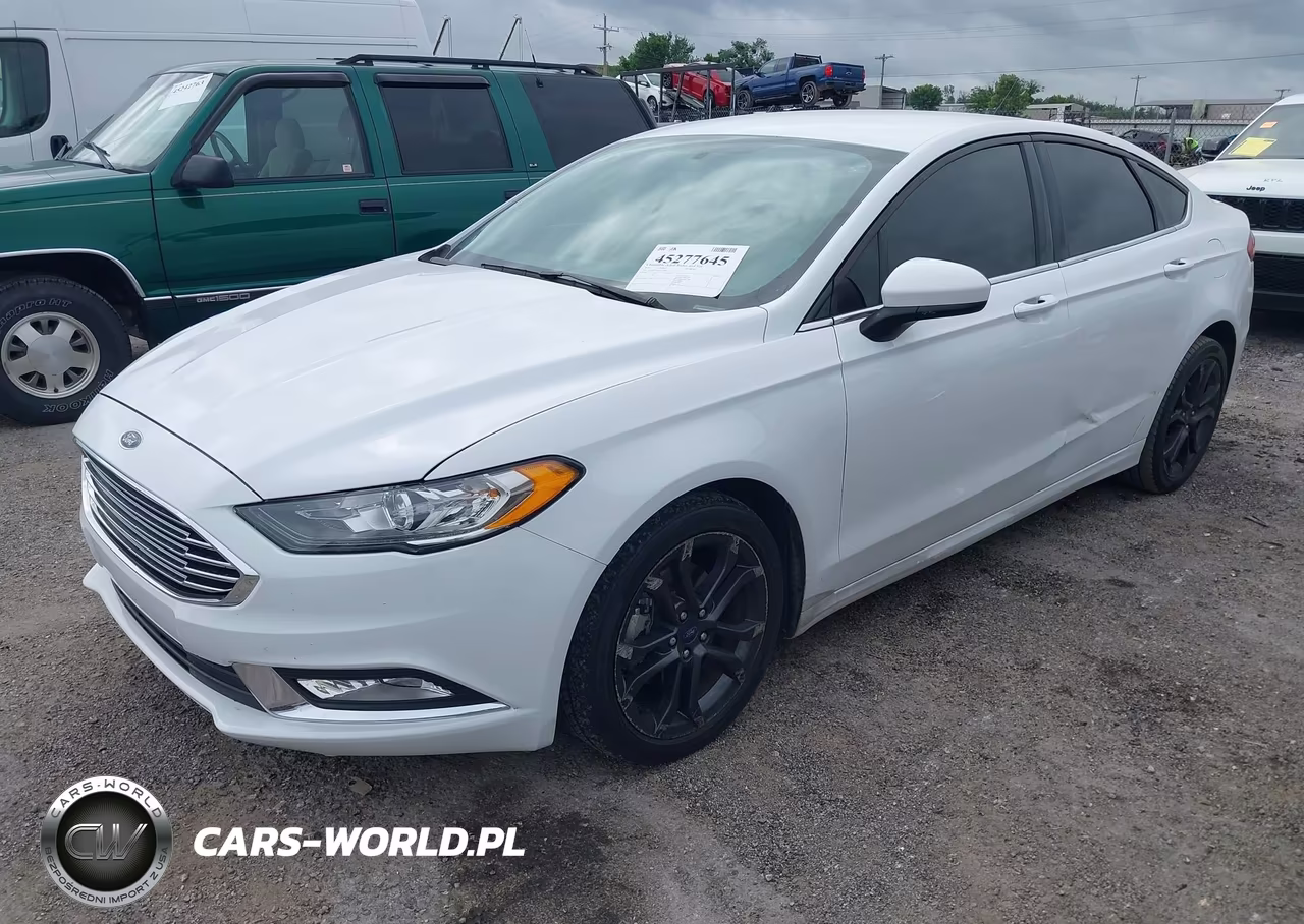 2018 Ford Fusion Se VIN:3FA6P0HDXJR231900 - 2