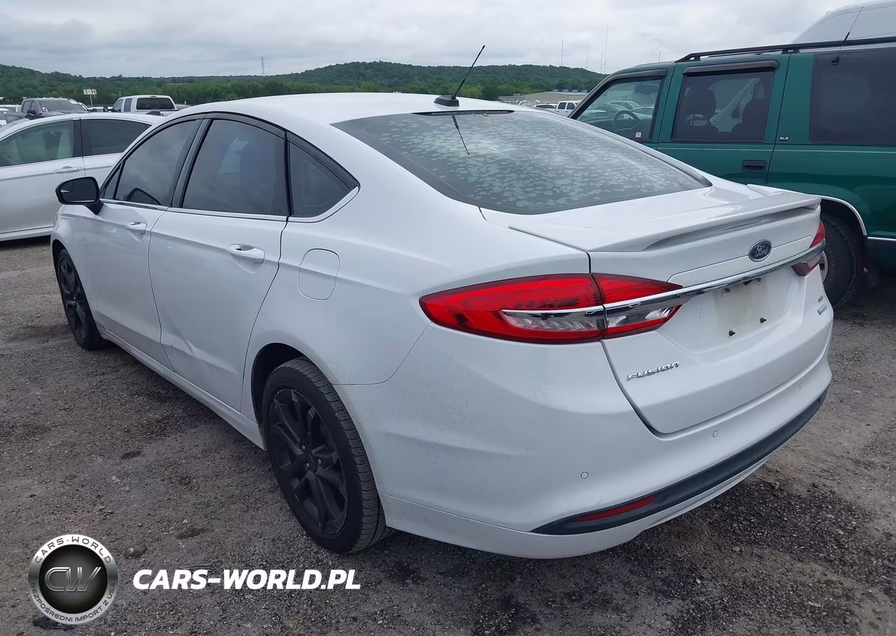 2018 Ford Fusion Se VIN:3FA6P0HDXJR231900 - 3