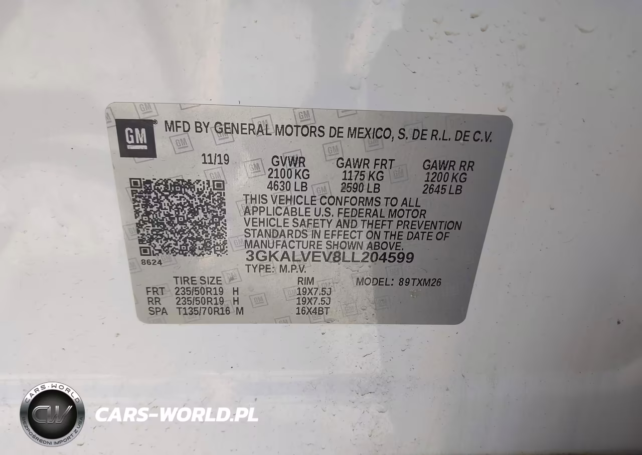 2020 GMC Terrain Awd Slt VIN:3GKALVEV8LL204599 - 9
